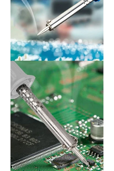 Depolife Kalem Havya Sehpası Lehim Pasta Yan Keski Garga burun stand Takımı Elektronikci Lehim Seti Zımparalı - 6