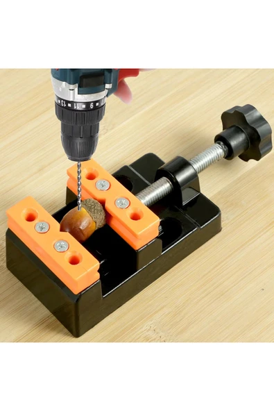 Depolife Boncuk Tesbih Mengenesi Alüminyum El Mengenesi Kıskaç Mengene Montajlı Aparatlı Hassas Megene - 2