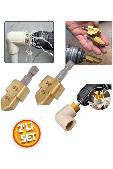 Depolife Su Borusu Tamir Paftası Plastik Boru Kesici Makas Kaynak Birleştirme Genişletme Tesisatcı Alet Seti - 6