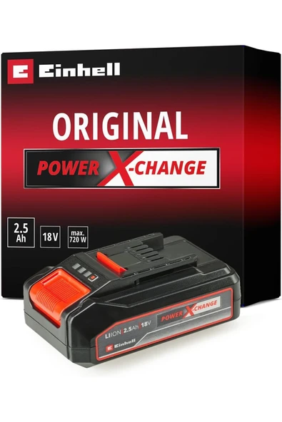 Depolife Einhell Batarya ve Şarj Cihazı Seti Einhel Yedek Pil Yedek akü 18v 2,5Ah - 5