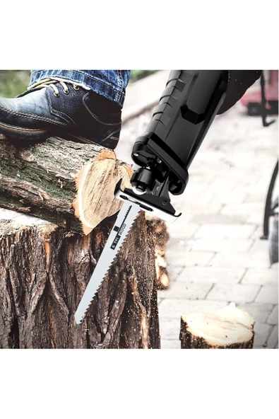 Depolife Tilki Kuyruğu Testere Seti 10 Parçalı Ahşap metal Kemik Kesme lazer dişli - 7