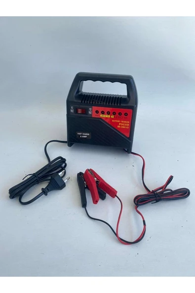 pogom Hb-1206s-gs 6 Volt - 12 Volt 6 Amper Ledli Göstergeli Akü Şarj Cihazı - 2