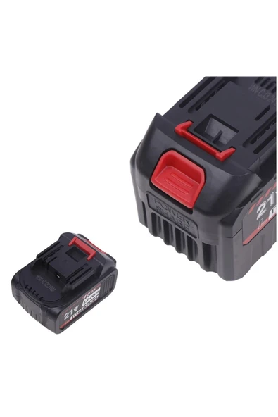 Depolife Şarjlı Matkap Için Yedek Batarya 24v 21v 18v Volt Şarjlı Makine Aküsü 10lu 18650 pil grubu 5.0 Amper ürün görseli