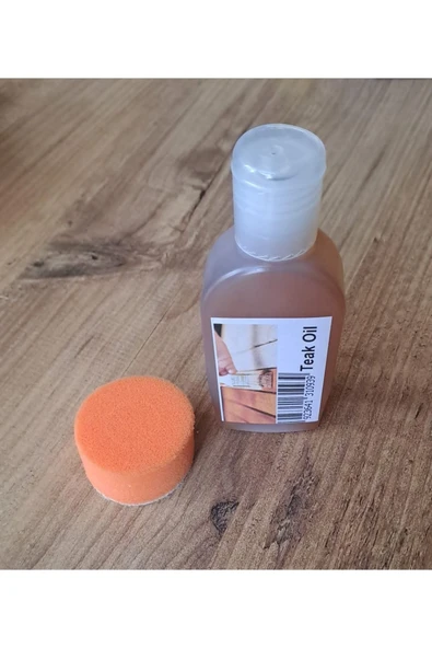Depolife Ahşap Koruyucu Tik Yağı Teak Oil Protect 100ml Koruyucu Renksiz iroko Maun Gül tik yag Ahşap Koruma - 5