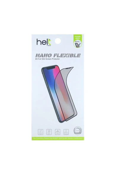 Helt  Huawei P20 Pro Uyumlu Ön Koruma Nano Ekran Koruyucu - Beyaz - 2