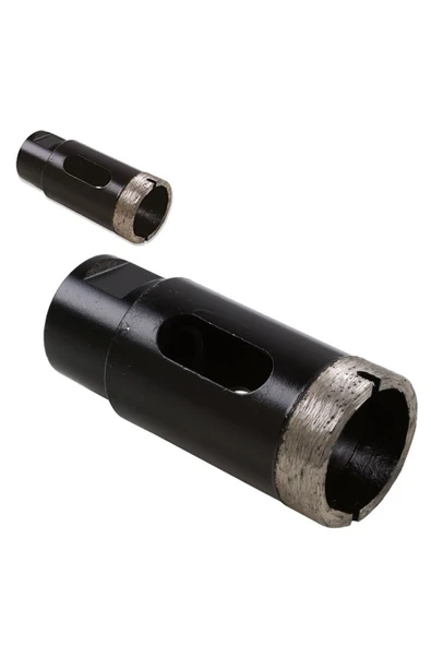 Depolife Boru Tipi Mermer Fayans Beton Granit Delme 18mm Avuç Taşlama Uyumlu Karot Uç Panc - 2