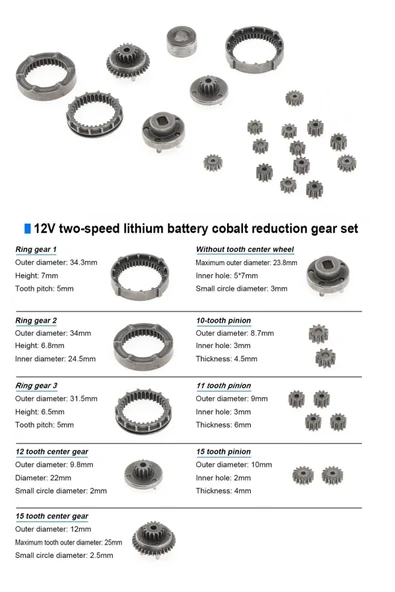 Depolife Motor Tork Dişli Hız Kontrol Tetiği Batarya Şarj Cihazı Tekerlek Proje Okul Ödev Scooter Araç Imalat - 7