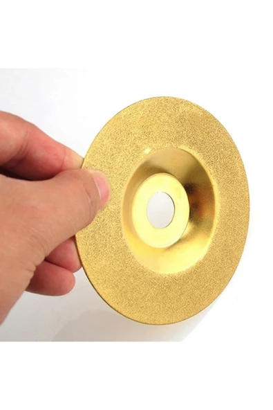 Depolife 100mm 300 kum Elmas Taşlama diski Silindir Ögütücü Granit mermer Demir çelik Pah Bileme Kesim için - 3