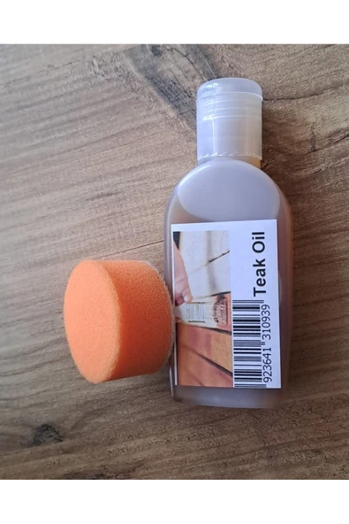 Depolife Ahşap Koruyucu Tik Yağı Teak Oil Protect 100ml Koruyucu Renksiz iroko Maun Gül tik yag Ahşap Koruma - 4