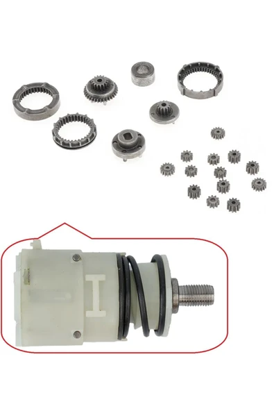 Depolife Motor Tork Dişli Hız Kontrol Tetiği Batarya Şarj Cihazı Tekerlek Proje Okul Ödev Scooter Araç Imalat - 6