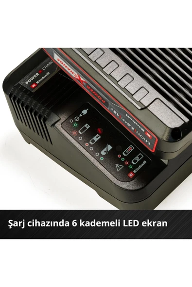 Depolife Einhell Lithıum-ion Batarya Teknolojisi Şarj Aleti Yedek Batarya Şarj Makinesi 3.0 amp Pil Şarj - 4