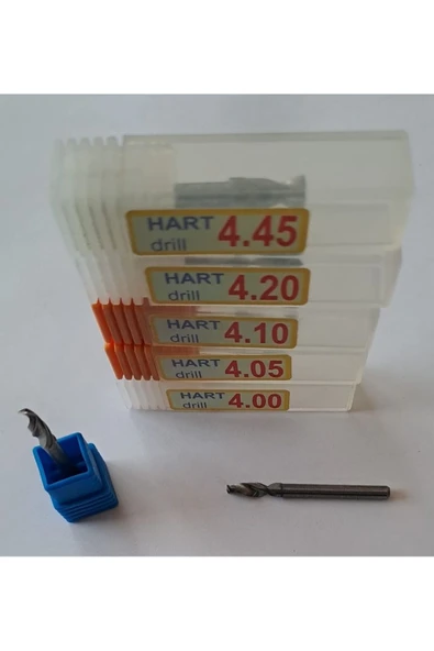 Depolife Cnc Metal Sondaj Tungsten Karbür Uç Seti (4.0 - 4.45 ) Matkap Için Hard Drill Bıçak Makine Takımı - Resim 4