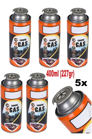 Depolife Tamirci Kaynak Şalama Pürmüzü Yüksek Alevli Metal Kafa Pürmüs Torch Ve 5li Kamp Gazı Seti 400ml - 4