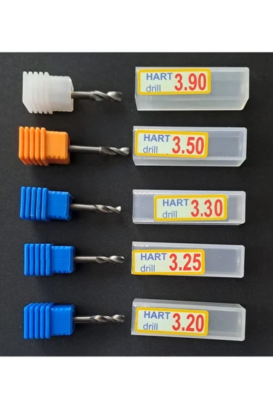 Depolife CNC Metal Sondaj Tungsten Karbür Uç Seti (3.20 - 3.90) Matkap için Hard drill Bıçak takımı ürün görseli