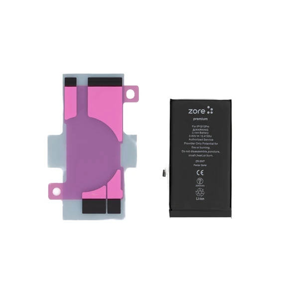 Apple iPhone 12 Pro Zore Panter Serisi Batarya - 2