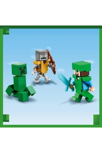 LEGO ® Minecraft® Donmuş Tepeler 21243 - 8 Yaş ve Üzeri Çocuklar için Oyuncak Yapım Seti (304 Parça) - 7
