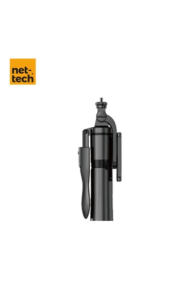 Nettech Nt-mt04 Taşınabilir Selfie Çubuk Multi-function Tripod Stand - Siyah - 3