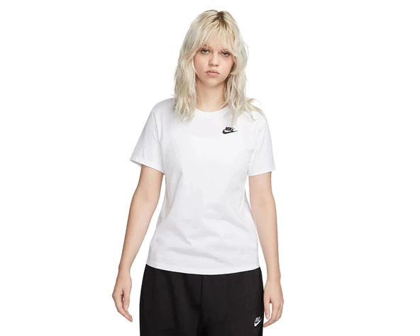 Nike DX7902 100 NSW Clup SS Tee Kadın T-shirt