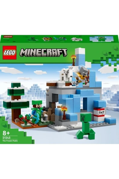 LEGO ® Minecraft® Donmuş Tepeler 21243 - 8 Yaş ve Üzeri Çocuklar için Oyuncak Yapım Seti (304 Parça) - 3