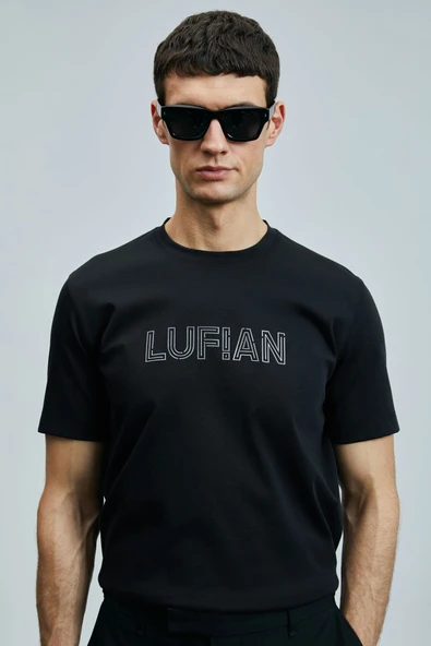 Lufian Minimalist Oversize Yuvarlak Yaka Kısa Kol Erkek T-Shirt - 3