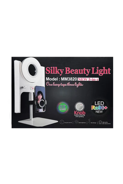 Nettech EMM3820 Ringlight 8 inç Led Işık - Beyaz - 2