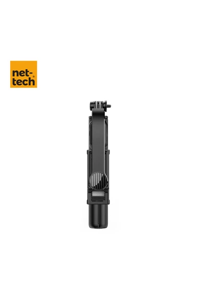 Nettech Nt-mt06 Taşınabilir Selfie Çubuk Bluetooth Selfie Çubuğu - Siyah