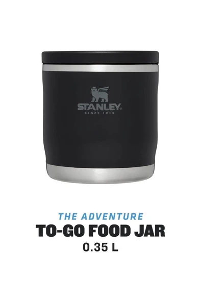 Stanley Adventure To-Go Vakumlu Paslanmaz Çelik Yemek Termosu 0,35 Lt - Siyah - 6
