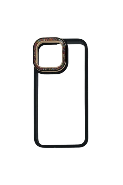 Nettech İphone 14 Pro Max Uyumlu Nt-n027 Kamera Kısmı Çıkıntılı Lüx Arka Koruma Kılıf - Siyah