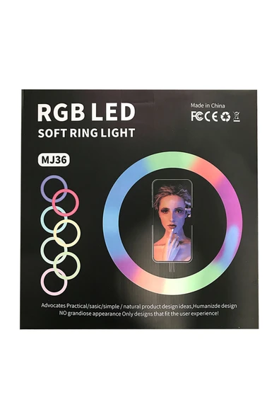 RGB LED EMJ36 Ringlight 14 inç Led Işık - 2