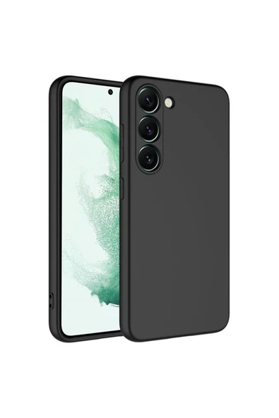 Nettech Samsung Galaxy S23 Plus Uyumlu Lansman Seri Arka Koruma Kılıf - Siyah