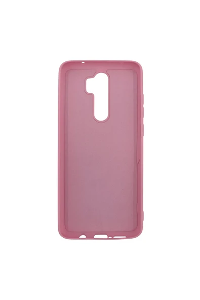 Nettech Xiaomi Redmi Note 8 Pro Uyumlu Nano Silikon Arka Koruma Kılıf - Pembe - 2