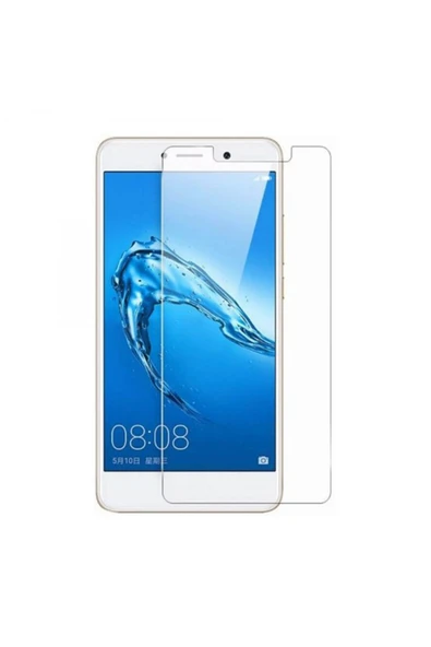 Nettech Huawei Y7 Uyumlu Kılıf Dostu Cam Ekran Koruyucu - 1