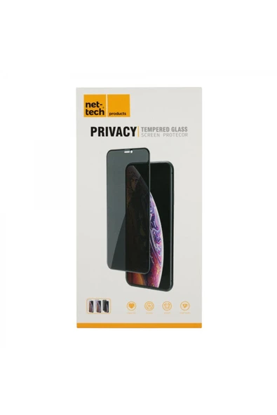 Nettech İphone 6s Plus Uyumlu Hayalet Full Cam Koruyucu - Beyaz - 3