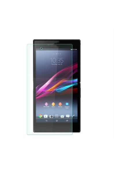 Nettech Sony Xperia Z Ultra Uyumlu Kılıf Dostu Ön Koruma Cam Ekran Koruyucu - 1