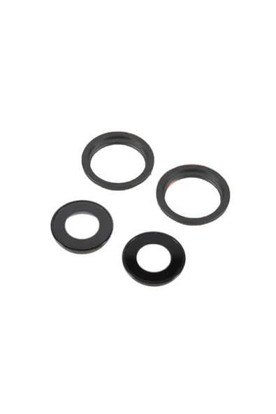Nettech Teknonet Iphone 12 Mini Uyumlu Kamera Camı - Siyah - 1