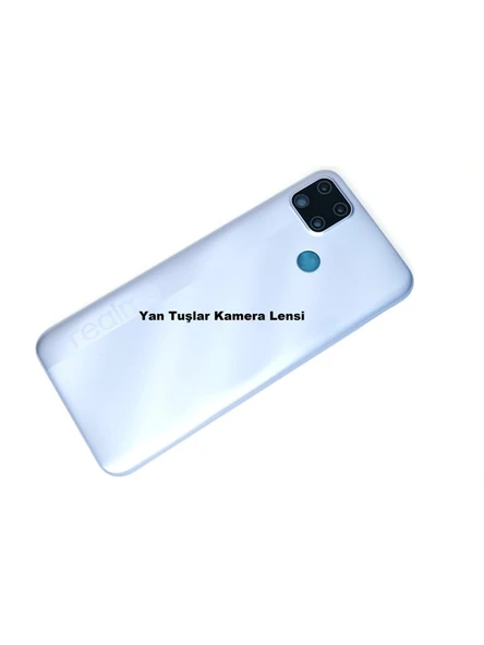 Oppo Realme C25 Kasa Arka Pil Batarya Kapağı - Resim 2