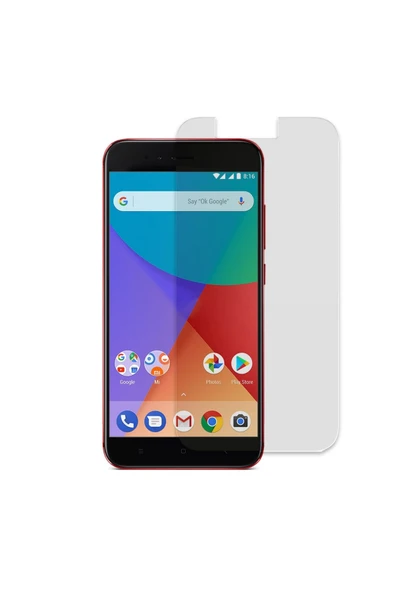 Nettech Xiaomi Mi A1 Uyumlu Kılıf Dostu Cam Ekran Koruyucu - 1