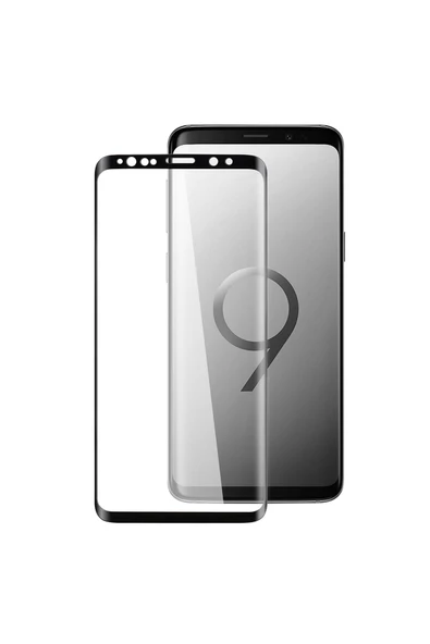 Helt Samsung Galaxy G960 S9 Uyumlu 3D SuperGlass Full Cam Koruyucu - 1