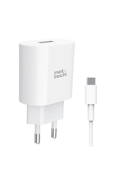 Nettech 10w Şarj Aleti Samsung-huawei-oppo-micro Usb 2.1a Androidler Ile Uyumlu Hızlı Şarj Cihazı - 3