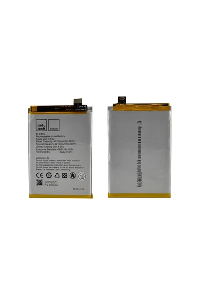 Nettech Teknonet Oppo Reno 5 Lite Uyumlu Nettch Batarya - 1