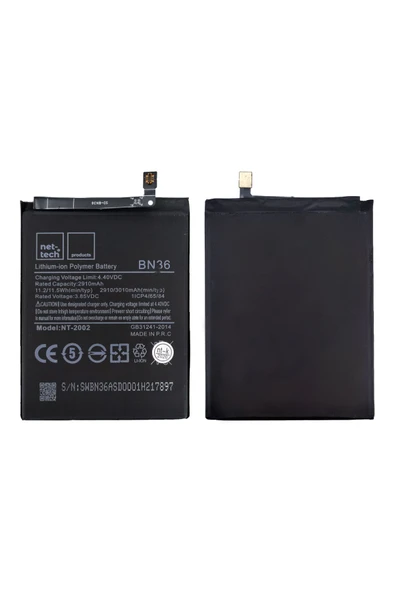 Nettech Teknonet Xiaomi Mi A2 Uyumlu Abn36 3000 Mah Batarya - 1