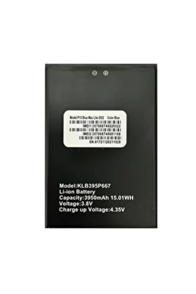 Nettech Teknonet Reeder P13 Blue Max Lite 2022 Uyumlu Nettch 3950 Mah Batarya