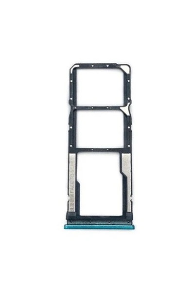 Teknonet Xiaomi Redmi Note 9 Pro Uyumlu Hafıza Kart Sim Metali - Yeşil