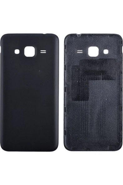 Nettech Teknonet Samsung Galaxy J300 J3 Uyumlu Batarya Kapağı - Siyah - 1