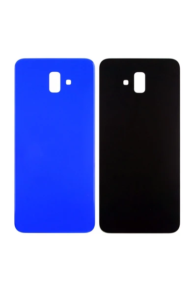 Nettech Teknonet Samsung Galaxy J610 J6 Plus Uyumlu Batarya Kapağı - Mavi