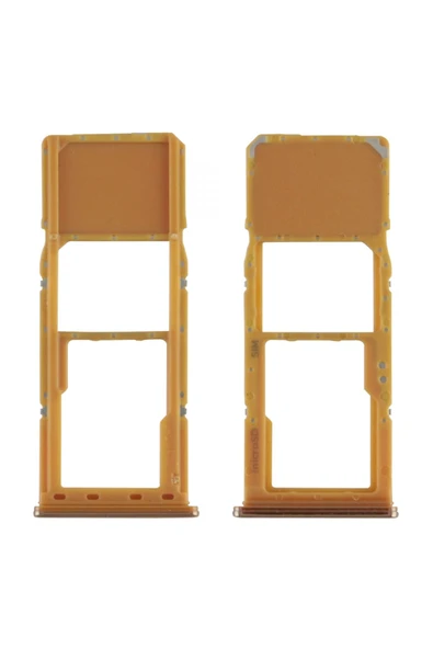 Nettech Teknonet Samsung Galaxy A30 Uyumlu Hafıza Kart + Sim Metali - Gold - 1
