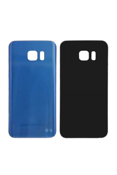 Nettech Teknonet Samsung Galaxy G935 S7 Edge Uyumlu Batarya Kapağı - Mavi - 1