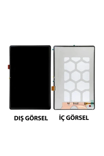 Teknonet Samsung Tab S9 Fe Sm X510 128 Gb 10.9 Inc Uyumlu Lcd Dokunmatik Ekran Çıtalı - Siyah - 1