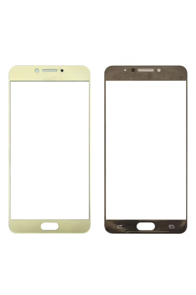 Nettech Teknonet Samsung Galaxy C7010 C7 Pro Uyumlu Dokunmatik Lens - Gold