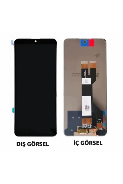 Nettech Teknonet General Mobile GM22 Pro Uyumlu Lcd+Dokunmatik - Siyah